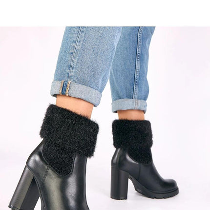 Heel boots model 221641