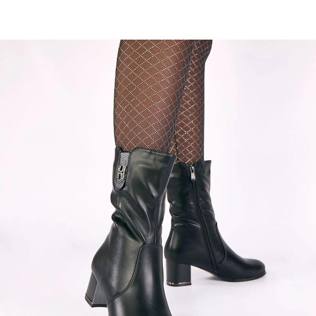 Heel boots model 221645