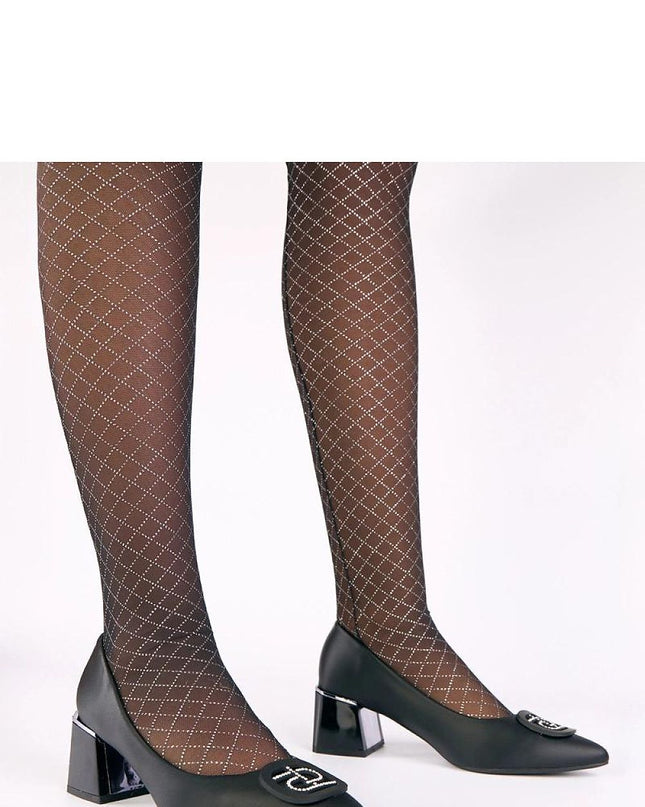 Block heel pumps model 221650