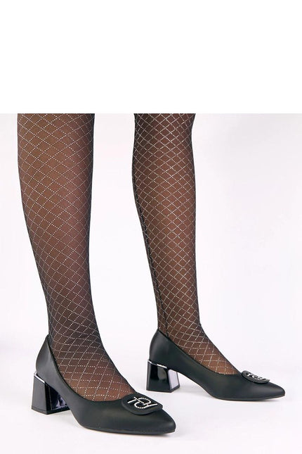 Block heel pumps model 221650