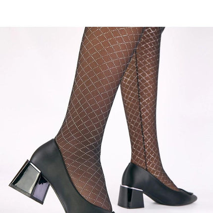 Block heel pumps model 221650