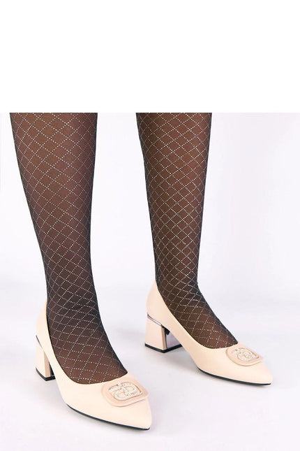 Block heel pumps model 221650