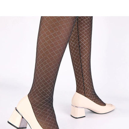 Block heel pumps model 221650