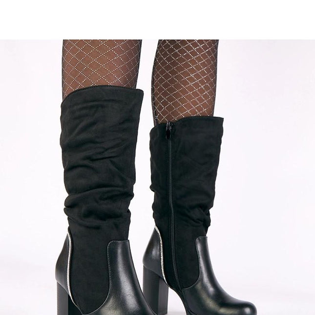 Heel boots model 221654