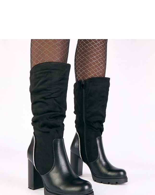 Heel boots model 221654