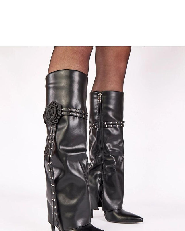 Heel boots model 221670