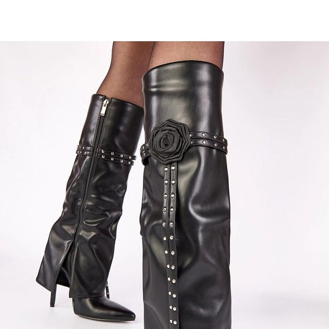 Heel boots model 221670