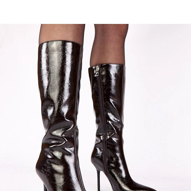 Heel boots model 221673