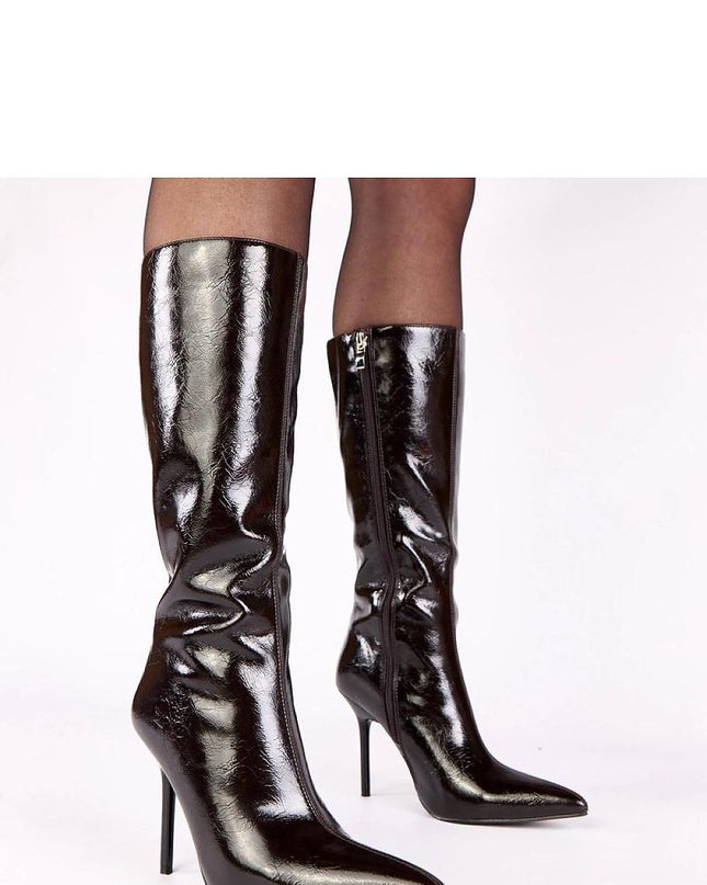 Heel boots model 221673