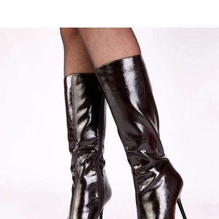 Heel boots model 221673