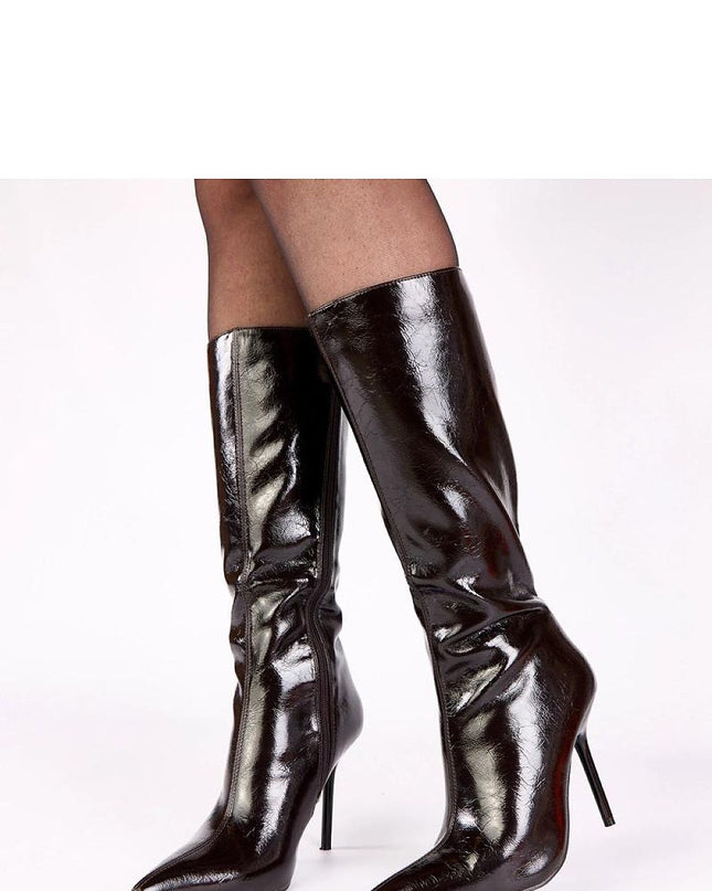 Heel boots model 221673