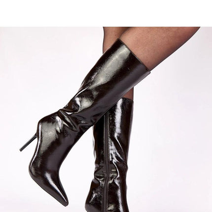 Heel boots model 221673