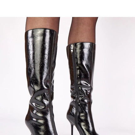 Heel boots model 221673