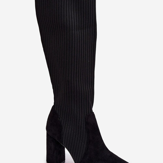 Heel boots model 221897