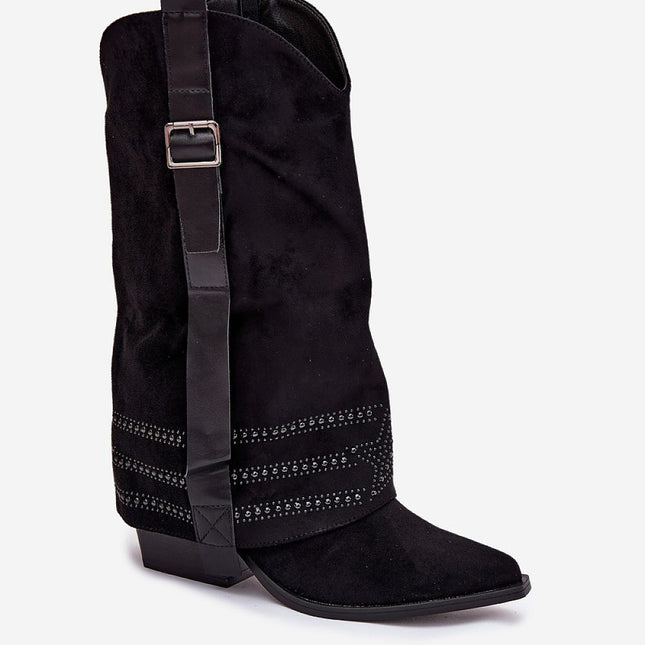 Heel boots model 221907