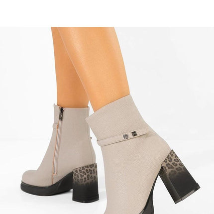 Heel boots model 222033