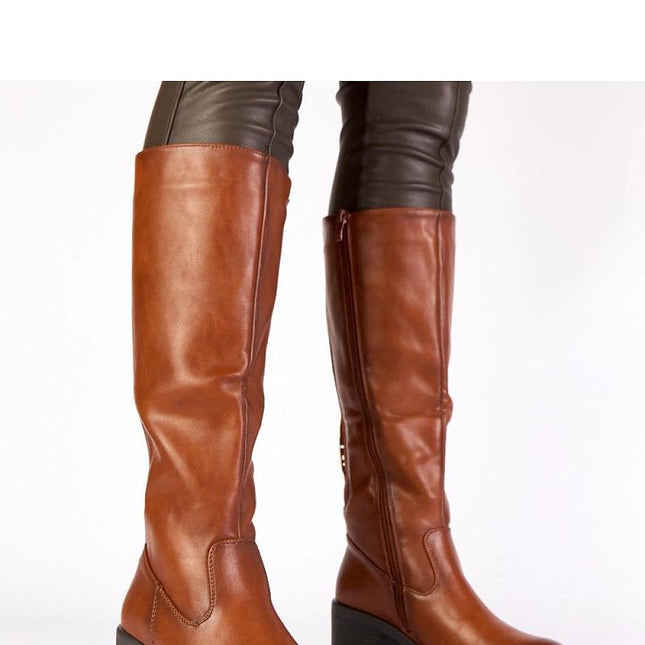 Heel boots model 222052