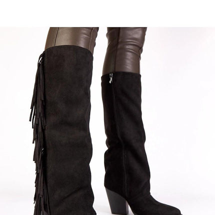 Heel boots model 222054