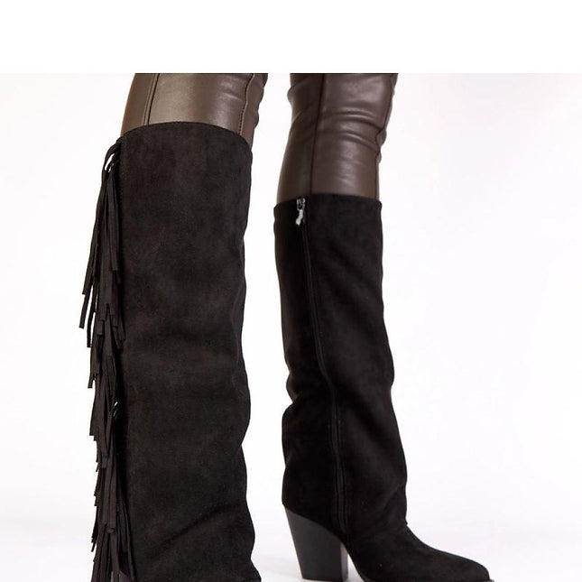 Heel boots model 222054