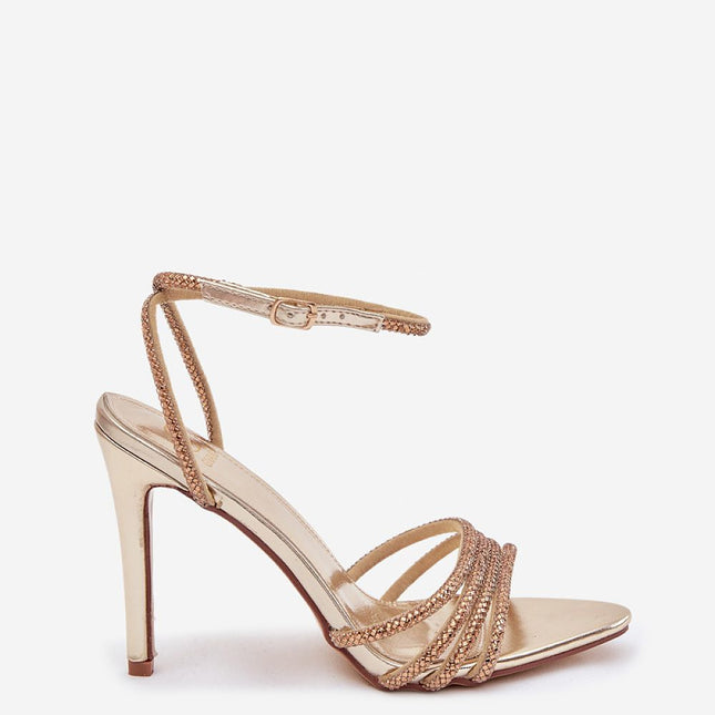 Heel sandals model 222256