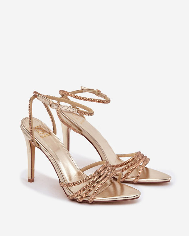 Heel sandals model 222256