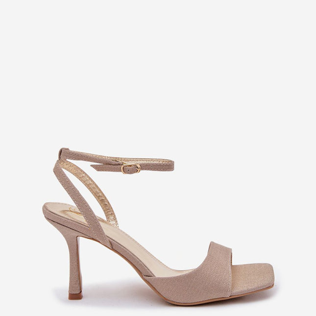 Heel sandals model 222261