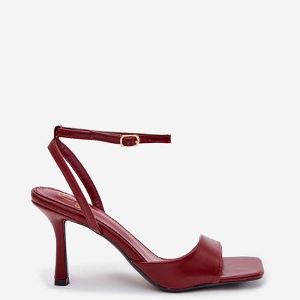 Heel sandals model 222261