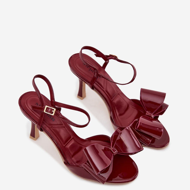 Heel sandals model 222269