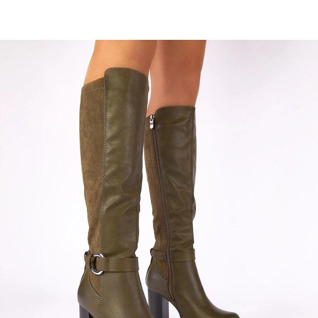 Heel boots model 222344