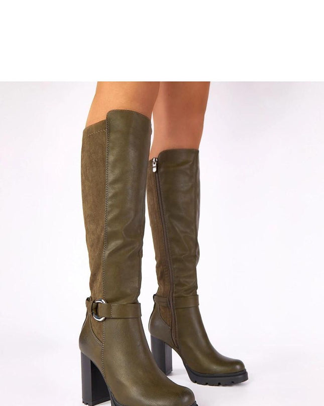 Heel boots model 222344
