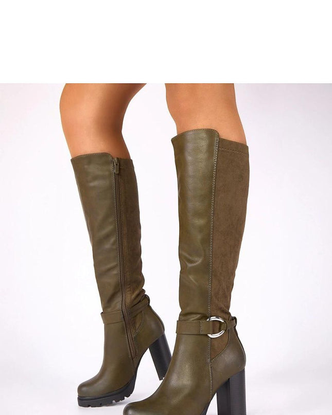 Heel boots model 222344