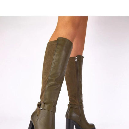 Heel boots model 222344