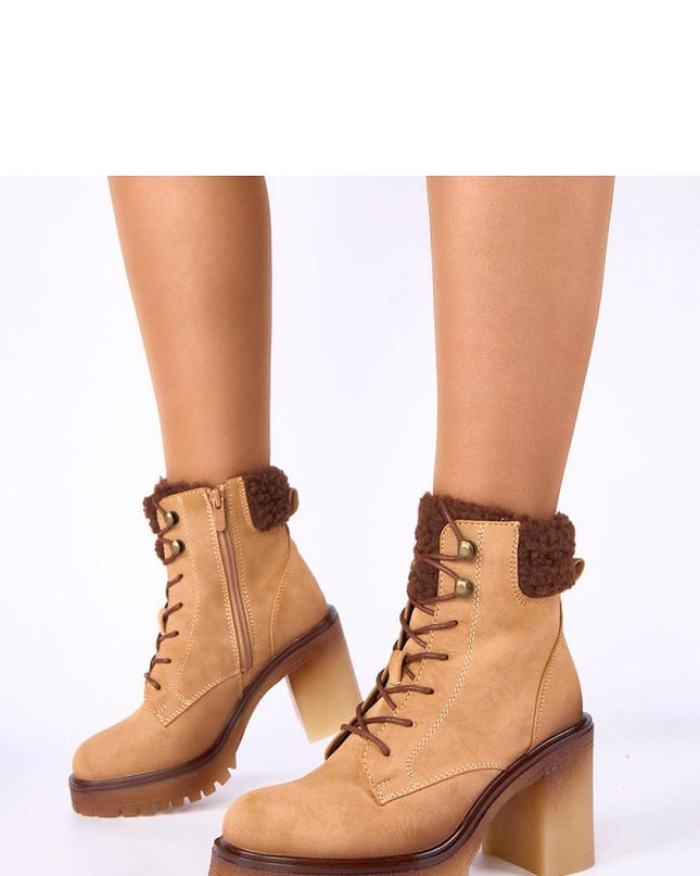 Heel boots model 222346