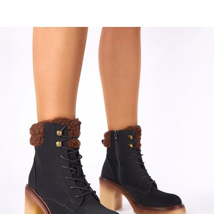 Heel boots model 222346