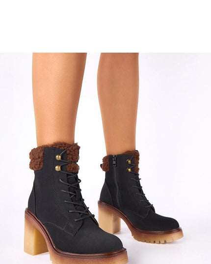 Heel boots model 222346