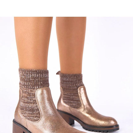 Heel boots model 222348