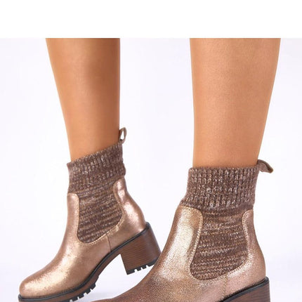 Heel boots model 222348