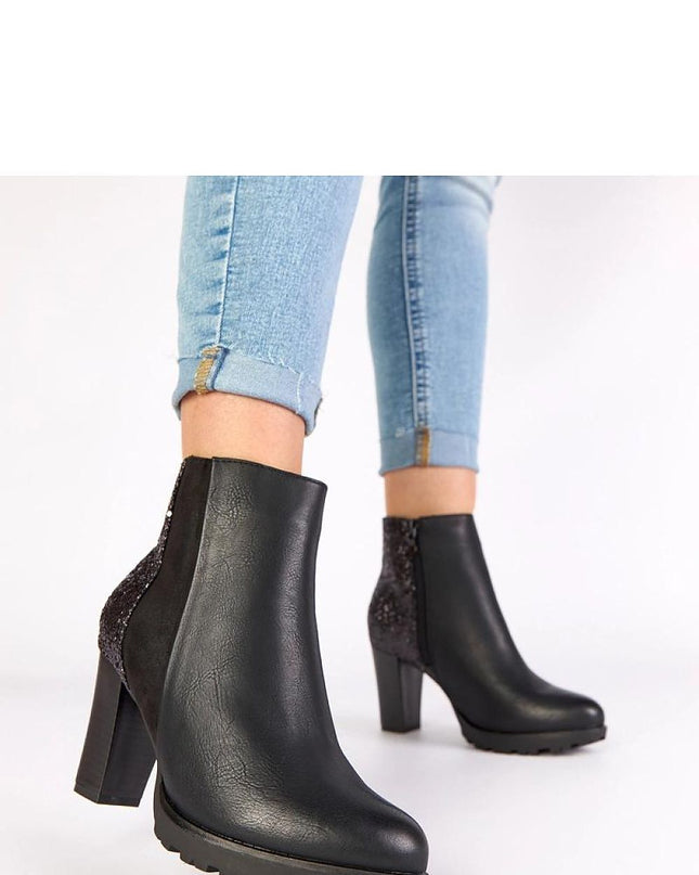 Heel boots model 222359