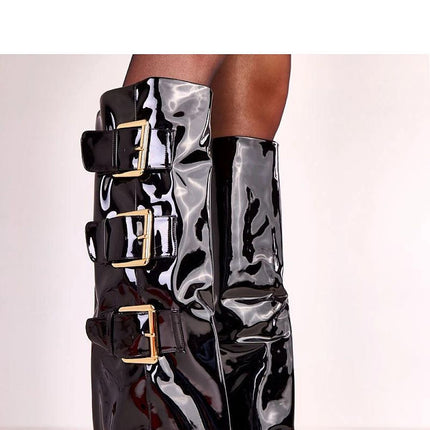 Heel boots model 222360