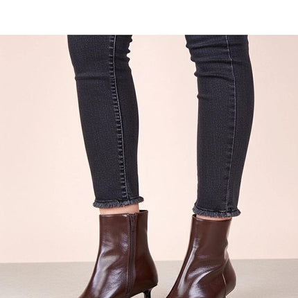 Heel boots model 222369