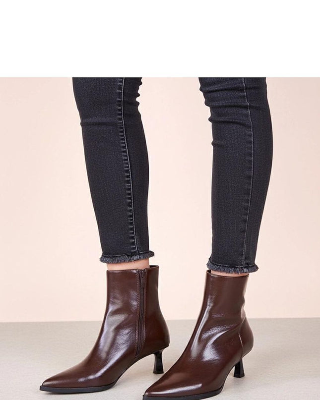 Heel boots model 222369