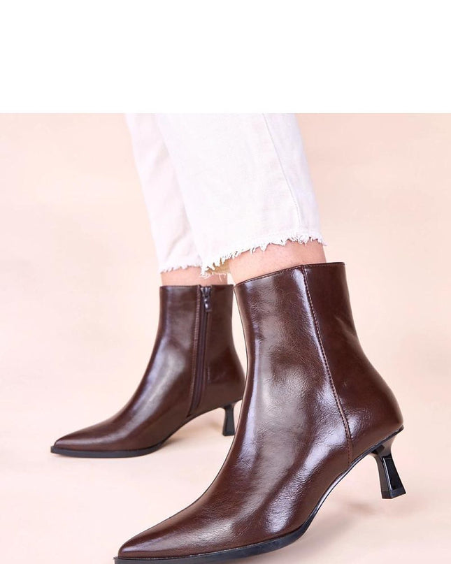 Heel boots model 222369