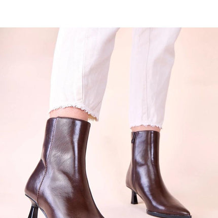 Heel boots model 222369