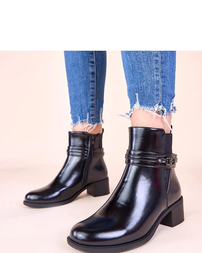 Heel boots model 222370