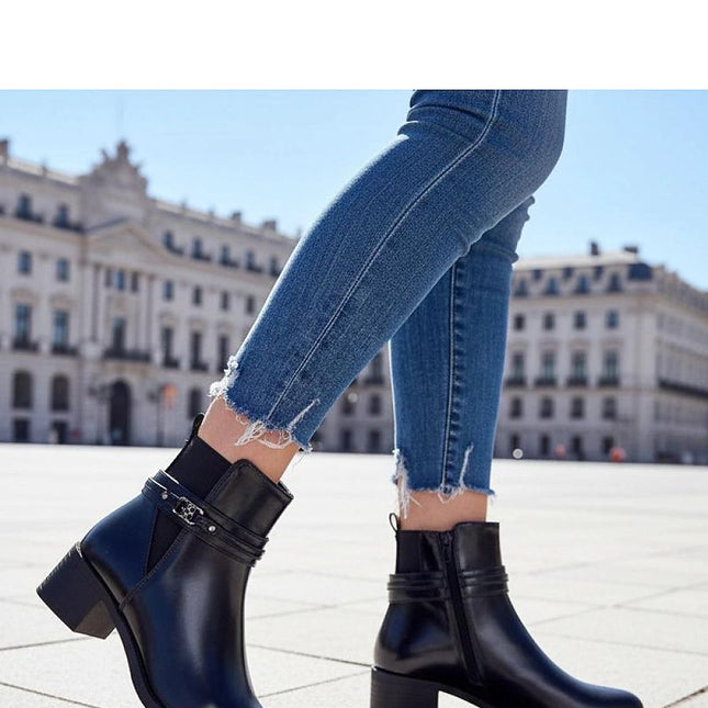 Heel boots model 222370