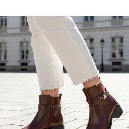 Heel boots model 222370