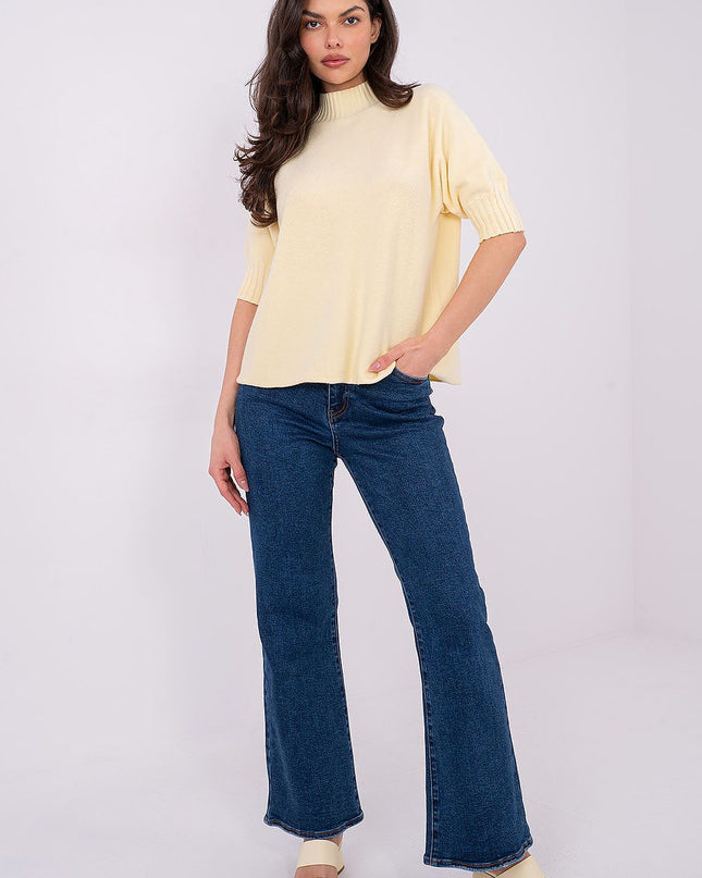 Short sleeve sweater model 222442