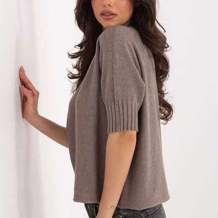 Short sleeve sweater model 222444