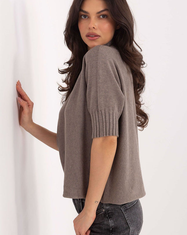 Short sleeve sweater model 222444