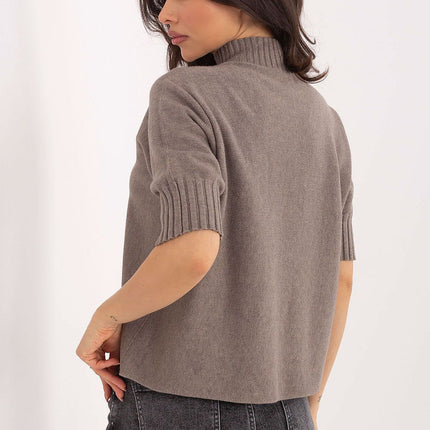 Short sleeve sweater model 222444